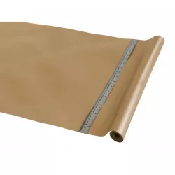 Tissu Simili cuir Sable doré - Bibop et Lula