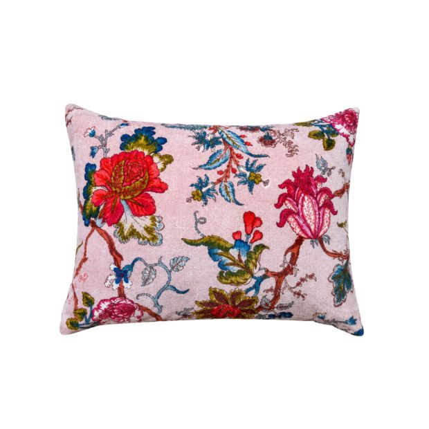 Housse de coussin velours petit rectangle Anjali