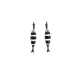 Boucles d'oreilles Sardines noires - Bibop et Lula
