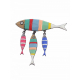Broche petite sardine multicolore - Bibop et Lula