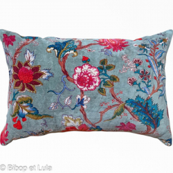 Housse de coussin velours grand rectangle Indira - Bibop et Lula