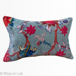 Housse de coussin velours petit rectangle Indira - Bibop et Lula