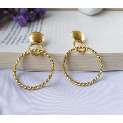 Boucles d'oreilles "Libéria" - Bibop et Lula