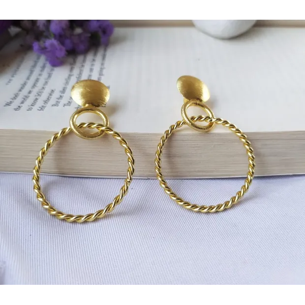 Boucles d'oreilles "Libéria"