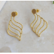 Boucles d'oreilles Ondulation - Bibop et Lula