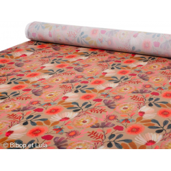 Tissu Enduit Jardin - Bibop et Lula