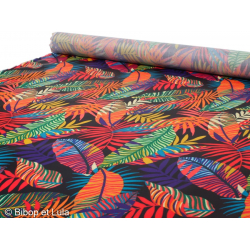 Tissu Enduit Jungle - Bibop et Lula