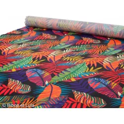 Tissu Enduit Jungle - Bibop et Lula