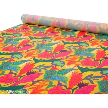 Tissu Enduit Tropica Sunset