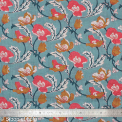 Tissu Block Print Indien Sajadi - Bibop et Lula