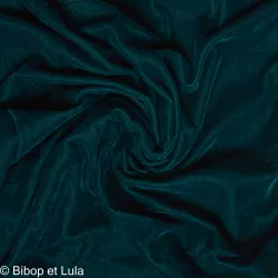 Velours souple uni Vert Canard - Bibop et Lula