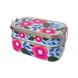 Boite Bento Inox peinte à la main Salem - Bibop et Lula