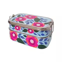 Boite Bento Inox peinte à la main Salem - Bibop et Lula