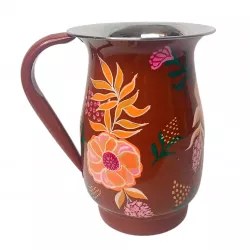Carafe inox peinte à la main Mandi - Bibop et Lula