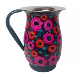 Carafe inox peinte à la main Indore - Bibop et Lula
