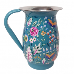 Carafe inox peinte à la main Pondichery - Bibop et Lula