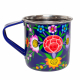 Tasse inox peinte à la main Udaipur - Bibop et Lula