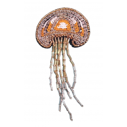 Broche Méduse - Bibop et Lula