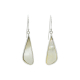 Boucles d'oreilles pendantes larme Nacre blanc - Bibop et Lula