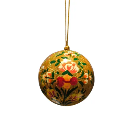 Boule de Noël Sanjay or