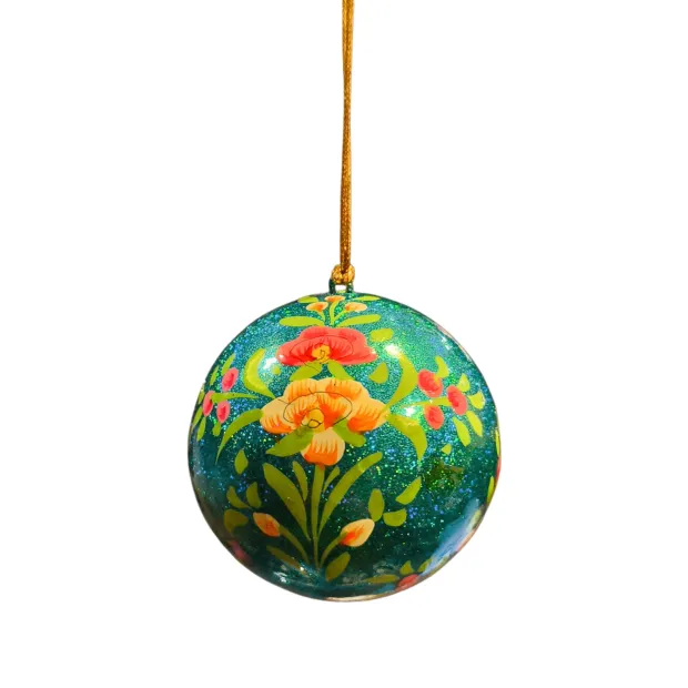 Boule de Noël Sanjay turquoise 
