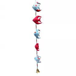 Le mobile clochette Poissons rouges - Bibop et Lula