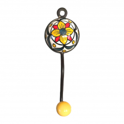 Patère, porte manteau en céramique 31 - Bibop et Lula