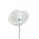 Fleurs en verre blanche coquelicots - Grand - Bibop et Lula
