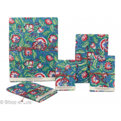 Carnets tissu Nilapapier recyclé - Bibop et Lula