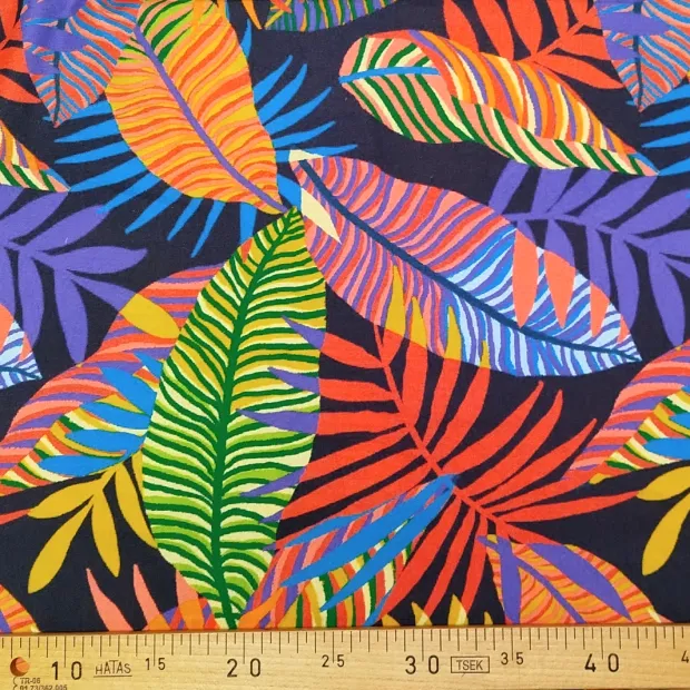 Tissu viscose Free Jungle