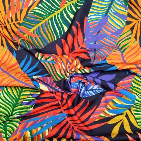 Tissu viscose Free Jungle