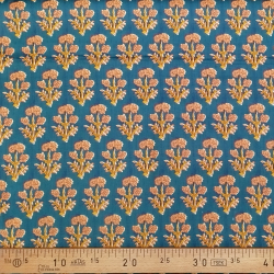 Tissu coton Green Dandelion - Bibop et Lula