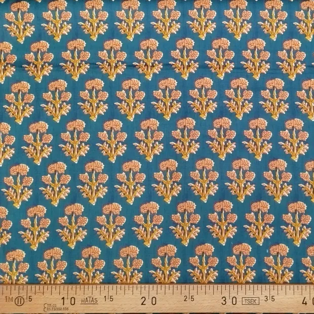 Tissu coton Green Dandelion