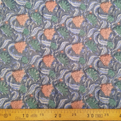 Tissu Block Print Indien Guna - Bibop et Lula