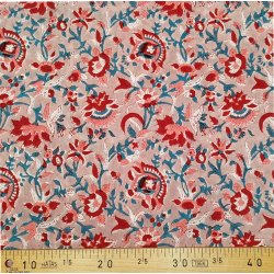 Tissu Block Print Indien Jhansi - Bibop et Lula