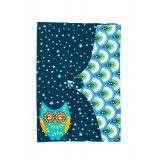 Protège carnet de santé bébé tissu original Hibou - Bibop et Lula