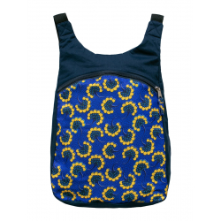 Sac à dos coton Wax - Bibop et Lula
