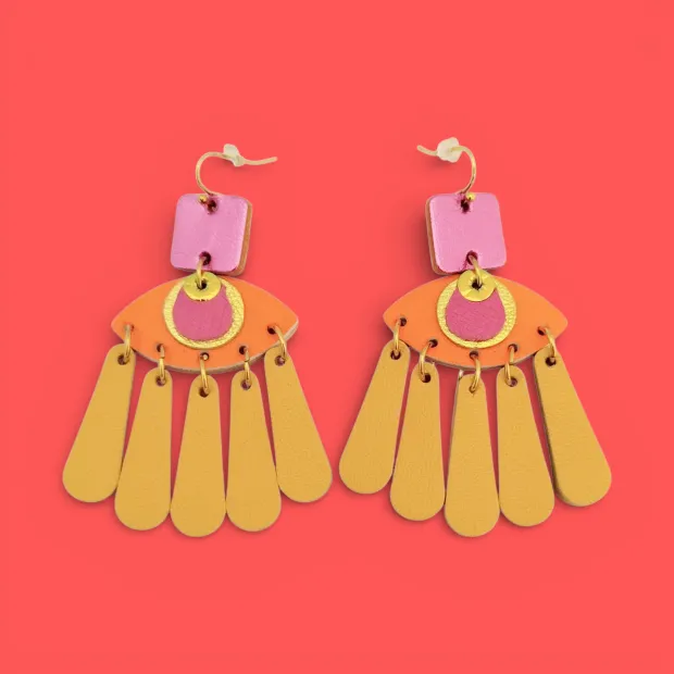 Boucles d'oreilles Œil de Kali