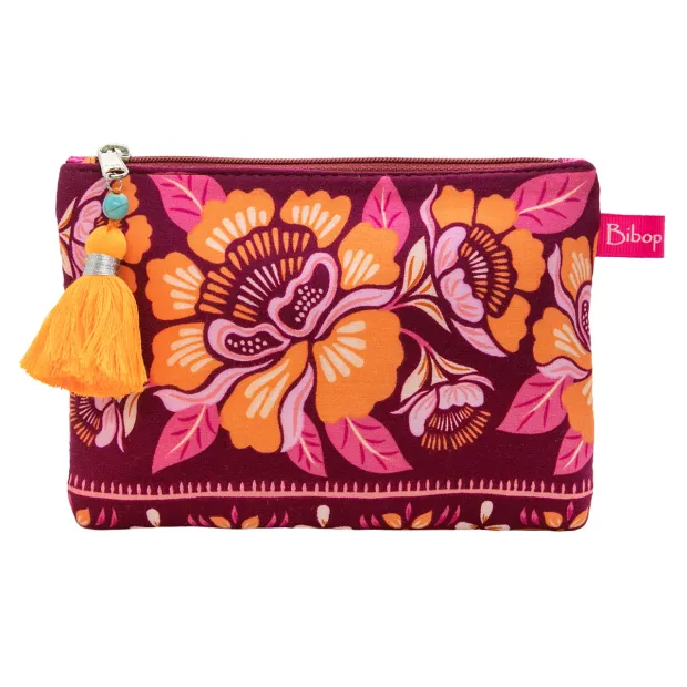 Petite pochette Calypso prune