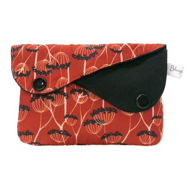 Petite pochette deux compartiments Saïgon
