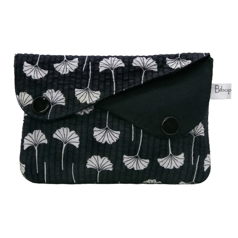 Petite pochette deux compartiments Biloba
