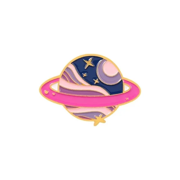 Pins "Pink Saturn"