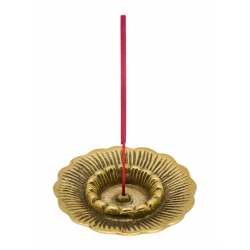 Porte encens Flower en Laiton à Poser - Bibop et Lula