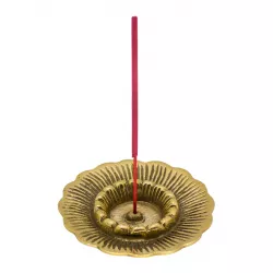 Porte encens Flower en Laiton à Poser - Bibop et Lula