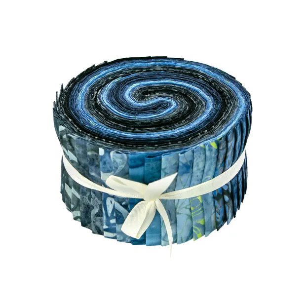 Jelly roll tissu Mer d' iroise