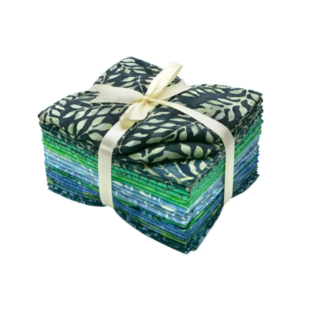 Lot de vingt fat quarters Amazonie