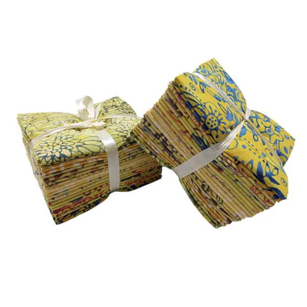 Lot de vingt fat quarters Sorrente