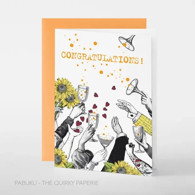 Carte Postale FELICITATIONS !