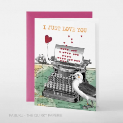 Carte Postale Love - Bibop et Lula