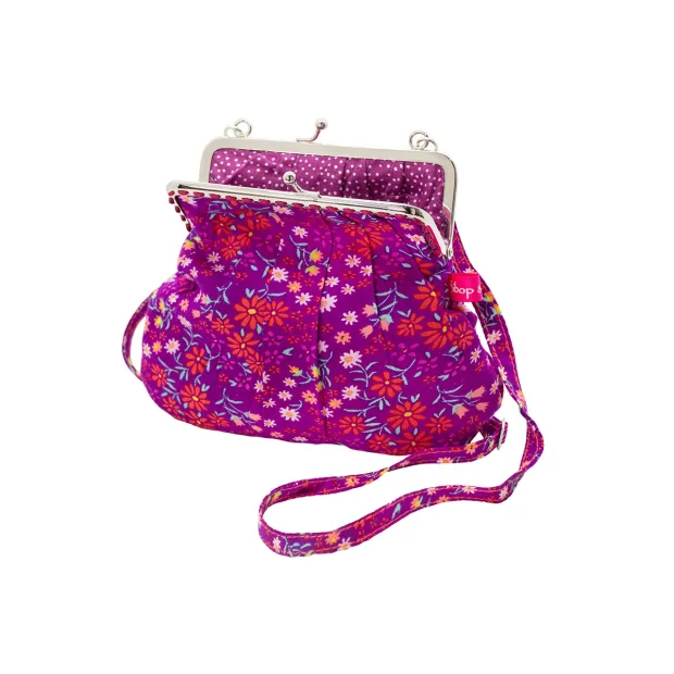 Petit sac rétro à clip Isha